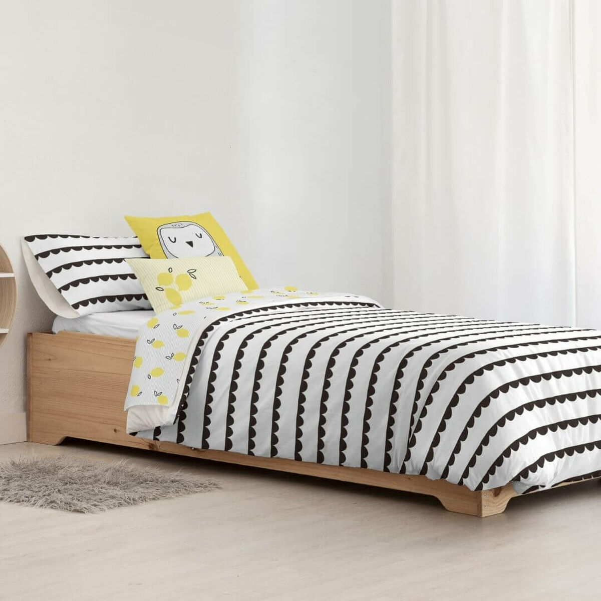 Tekikott Kids&Cotton Guildo Must 155 x 220 cm